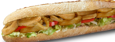 Bocadillo de calamares en Palamós Bocadillo de calamares en Palamós